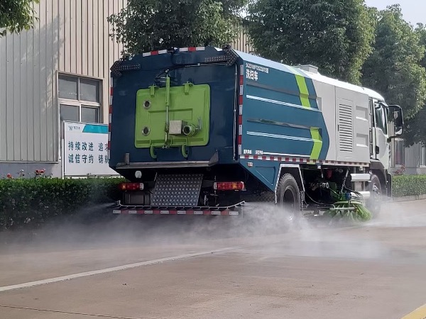 中國(guó)重汽湖北華威制造｜華威馳樂牌SGZ5189TXSZZ6T5洗掃車｜道路污染清除車｜華威馳樂牌SGZ5189TXSZZ6T5L洗掃車