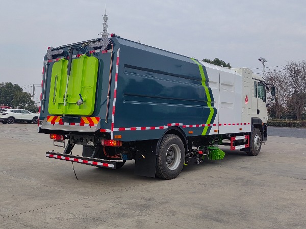 華威馳樂牌SGZ5181TXSZBEV型純電動(dòng)洗掃車|中國(guó)重汽HOWO豪沃TX新能源洗掃車