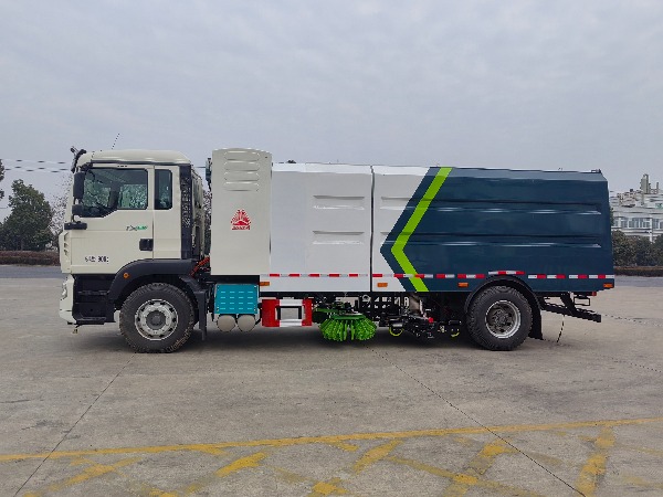 華威馳樂牌SGZ5181TXSZBEV型純電動(dòng)洗掃車|中國(guó)重汽HOWO豪沃TX新能源洗掃車