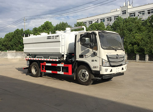 華威馳樂(lè)牌SGZ5120GQWBJ6型清洗吸污車